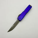 Microtech UTX-70 Gen IV w/ Purple Handle & Apocalyptic S/E M390MK 11484-10APPU
