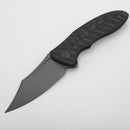 We Knife VARG Flamed Titanium w/ Rose Carbon Fiber & Grey Stonewashed Magnacut WE25074-3