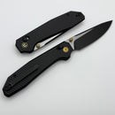 Civivi Elite Tessera Diamond Pattern Black Aluminum Handle w/ Black S35VN CE26029-3