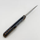 Holt Bladeworks Outlaw w/Titanium Burnished Handles & Bohler M390, Near Mirror 166