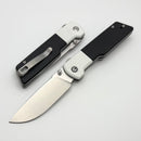 Civivi Zygon White & Black G-10 Handle w/ Satin Nitro-V Blade C25035C-1