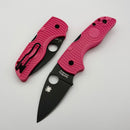 Spyderco Lil' Native Pink FRN Handles & DLC CTS-BD1N C230PPNBK