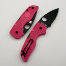 Spyderco Lil' Native Pink FRN Handles & DLC CTS-BD1N C230PPNBK