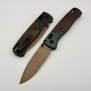 Benchmade Bugout Taiga Green Anodized Aluminum & S90V 535FE-2602