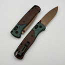 Benchmade Bugout Taiga Green Anodized Aluminum & S90V 535FE-2602
