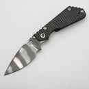Strider Knives PT CC Titanium Flamed Handles & Ghost Stripe 20CV