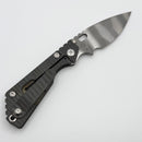 Strider Knives PT CC Titanium Flamed Handles & Ghost Stripe 20CV