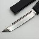 Marfione Custom Halo III Black Handle w/ Hand Rubbed Satin Tanto Star Grind M390MK