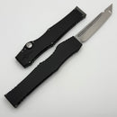 Marfione Custom Halo III Black Handle w/ Hand Rubbed Satin Tanto Star Grind M390MK