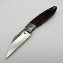 Tuya Knife BE Seaxy BeEDC Design Titanium w/ Watermelon CamoCarbon & S90V