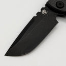 Chaves Knives T.A.K Blackout w/ Black Micarta & PVD Drop Point Elmax - Blue Label (Consignment)