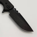 Chaves Knives T.A.K Blackout w/ Black Micarta & PVD Drop Point Elmax - Blue Label (Consignment)