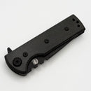 Chaves Knives T.A.K Blackout w/ Black Micarta & PVD Drop Point Elmax - Blue Label (Consignment)