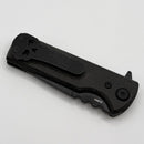 Chaves Knives T.A.K Blackout w/ Black Micarta & PVD Drop Point Elmax - Blue Label (Consignment)