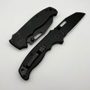 Demko AD20.5 Stealth Black Aluminum Handle w/ 20CV DLC Sharkfoot Blade