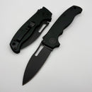 Demko AD20.5 Stealth Black Aluminum Handle w/ 20CV DLC Slicershark Blade