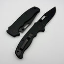 Demko AD20.5 Stealth Black Aluminum Handle w/ 20CV DLC Clip Point Blade