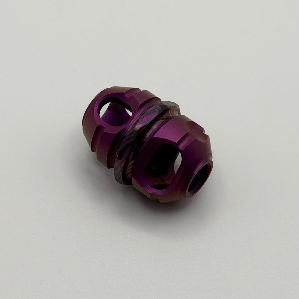 Custom Knife Factory Anodized Bead w/ ZircuTi (In House Modified)