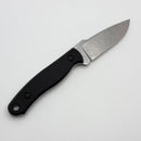 Defiant 7 Ace Fixed Blade w/ Black G-10 Handles & Stonewash AEBL