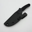 Defiant 7 Ace Fixed Blade w/ Black G-10 Handles & Stonewash AEBL