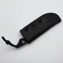 Heretic Kobold Black G-10 Handles w/ Stonewash Bowie MagnaCut Fixed Blade H065-2A-BLK-G10