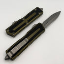 Microtech Scarab 2 Gen 3 D/E Apocalyptic Partial Serrated w/ OD Green Handle 1280-11APOD