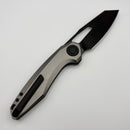 Vosteed Thunderbeast Vanchor Lock Titanium Handles w/ Black Stonewashed M390 A4304