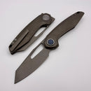 Vosteed Thunderbeast Vanchor Lock Acid Washed Titanium Handles w/ Acid Washed M390 A4302