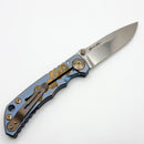 Spartan Blades Harsey Folder 2021 Special Edition Spartan Babe w/ Stonewash MagnaCut