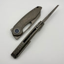 Vosteed Thunderbeast Vanchor Lock Acid Washed Titanium Handles w/ Acid Washed M390 A4302