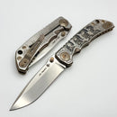 Spartan Blades Harsey Folder Marching Spartans w/ Stonewash MagnaCut
