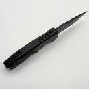 Pro-Tech SBR Short Bladed Rockeye Knurled Aluminum Black Handle & Black S35 Blade LG407 (Consignment)