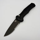 Benchmade Claymore Black Handle w/ 154CM Serrated Drop-Point 9070SBK-02