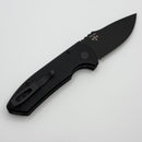 Pro-Tech SBR Short Bladed Rockeye Smooth Aluminum Black Handle & Black S35 Blade LG403 (Consignment)