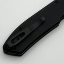 Pro-Tech SBR Short Bladed Rockeye Smooth Aluminum Black Handle & Black S35 Blade LG403 (Consignment)