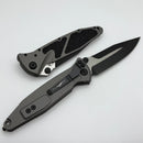 Microtech Socom Elite Manual Spear Point Black w/ Natural Clear Handle Signature Series 160-1NCSS