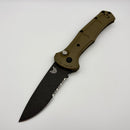Benchmade Claymore Ranger Green Handle w/ 154CM Serrated Drop-Point 9070SBK-03