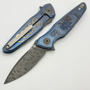 Spartan Blades Pandia Ronin Water Titanium Handles w/ Damascus