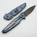 Spartan Blades Pandia Ronin Water Titanium Handles w/ Damascus
