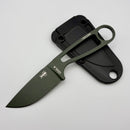 ESEE Izula With Kit OD Green Powered Coated 1095 Steel IZULA-OD-KIT