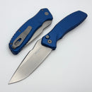 Pro-Tech Pallas Blue Aluminum Handle & Stonewash MagnaCut SB1101-Blue
