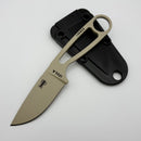 ESEE Izula With Kit Desert Tan Powered Coated 1095 Steel IZULA-DT-KIT