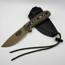 ESEE 3 Coyote Powered Coated 1095 Steel w/ 3D Handles ESEE3-PMDE-005