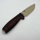 ESEE 3 Desert Tan Powered Coated 1095 Steel w/ 3D Handles ESEE3-PMDT-004
