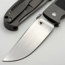 Mechforce Tom Mayo TMX Titanium Twill Fat Carbon Inlaid Handle & Satin MagnaCut