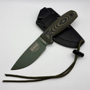 ESEE 3 OD Green Powered Coated 1095 Steel w/ 3D Handles ESEE3-PMOD-003