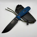 ESEE 4 Black Powered Coated 1095 Steel w/ 3D Handles ESEE4-PB-008