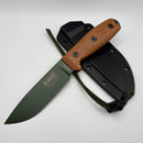 ESEE 4 OD Green Powered Coated 1095 Steel w/ 3D Micarta Handles ESEE4-POD-011