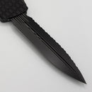 Microtech Combat Troodon Delta Frag Shadow Fluted DLC D/E Fully Serrated 142-3CT-DSH (Consignment)