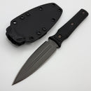 RMJ Tactical Orlando Special Fixed Blade w/ Black G-10 & MagnaCut